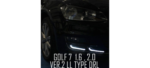 autolamp drl lamp led volkswagen golf 2013-14